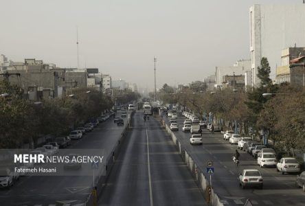وضعیت هوای نامناسب در مشهد به وجود آمد