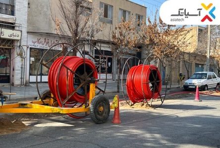 فعال شدن پروژه اجرایی فیبر نوری دامغان با وظیفه‌ی آسیاتک