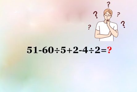 حل کردن این معمای علم اعداد در ۷ ثانیه، نشانه هوش شماست!