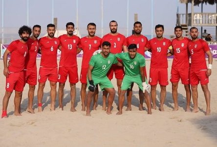 شکست هت تریک تیم فوتبال ساحلی ایران در مقابل سنگال