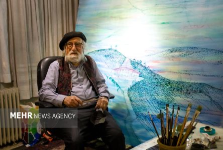 هنرمندی که برای نمایش زیبایی‌های ایران قوی است