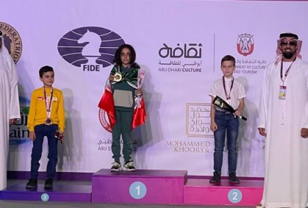 کاکاوند به عنوان شطرنج‌باز نوجوان تبدیل به قهرمان آسیایی شد