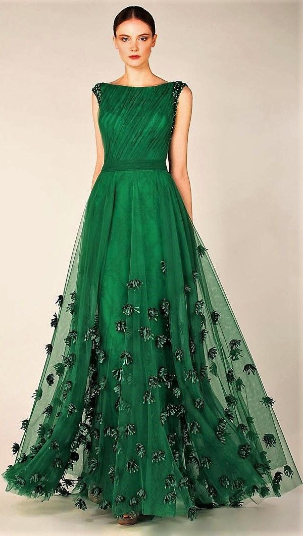 مدل لباس حنابندان سبز زیبا و جذاب