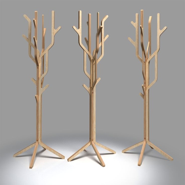 مدل چوب لباسی طرح درخت زیبا