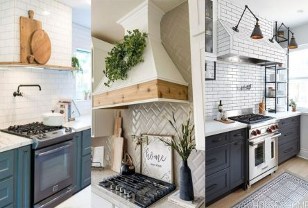 ٢٢ طرح زیبا برای تزیین هود آشپزخانه | با این طرح‌ها، آشپزخانه ات را به شکلی جذاب و خوش‌تر تزیین کنید