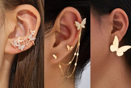 ۲۵ مدل گوشواره زیبا و زنانه از طلا | نماد زیبایی و آزادی