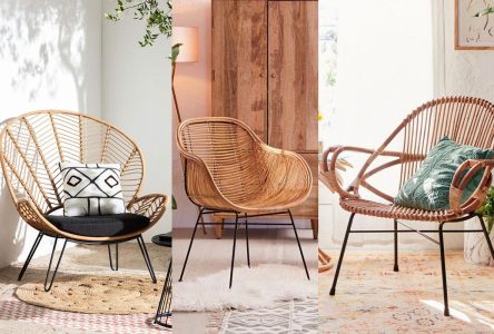 : جلوه‌ی طبیعت در فضای خانه با ۳۰ مدل صندلی حصیری چوبی شیک