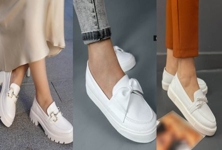 : بهترین 30 مدل کفش کالج سفید زنانه برای جشن عید نوروز
