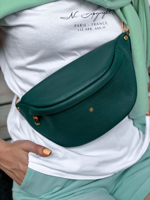 مدل کیف چرم کراس بادی لاکچری زیبا