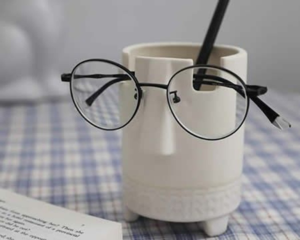 مدل هولدر عینک و جامدادی سفید زیبا