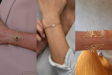دستبندهای جذاب با طرح خورشید برای زیبایی و درخشش دستانتان